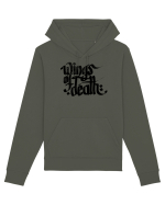 Wings of Death - grunge black Hanorac Unisex Drummer