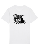 Wings of Death - grunge black Tricou mânecă scurtă Unisex Rocker