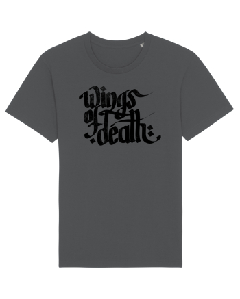 Wings of Death - grunge black Anthracite