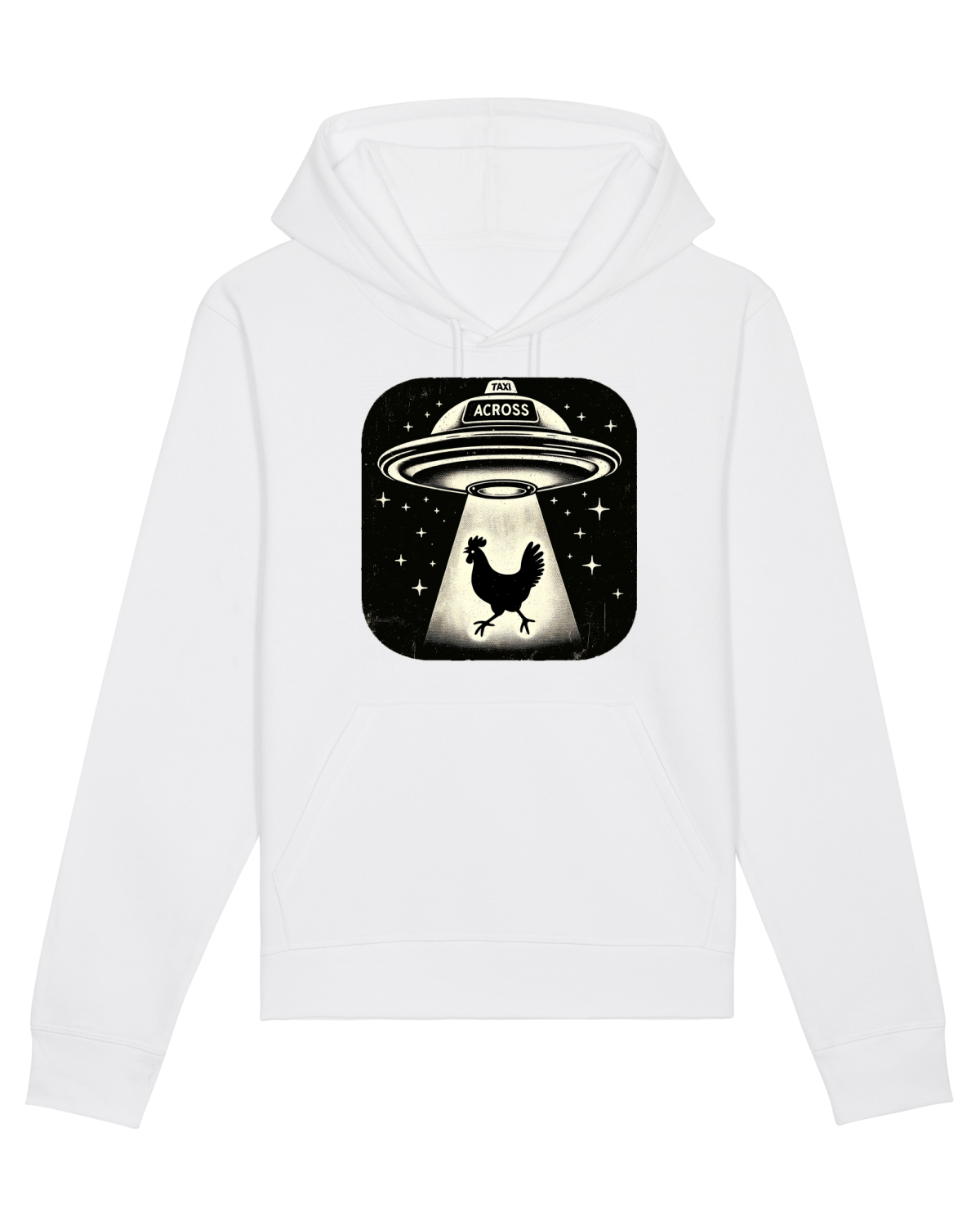 Hanorac Unisex Drummer White