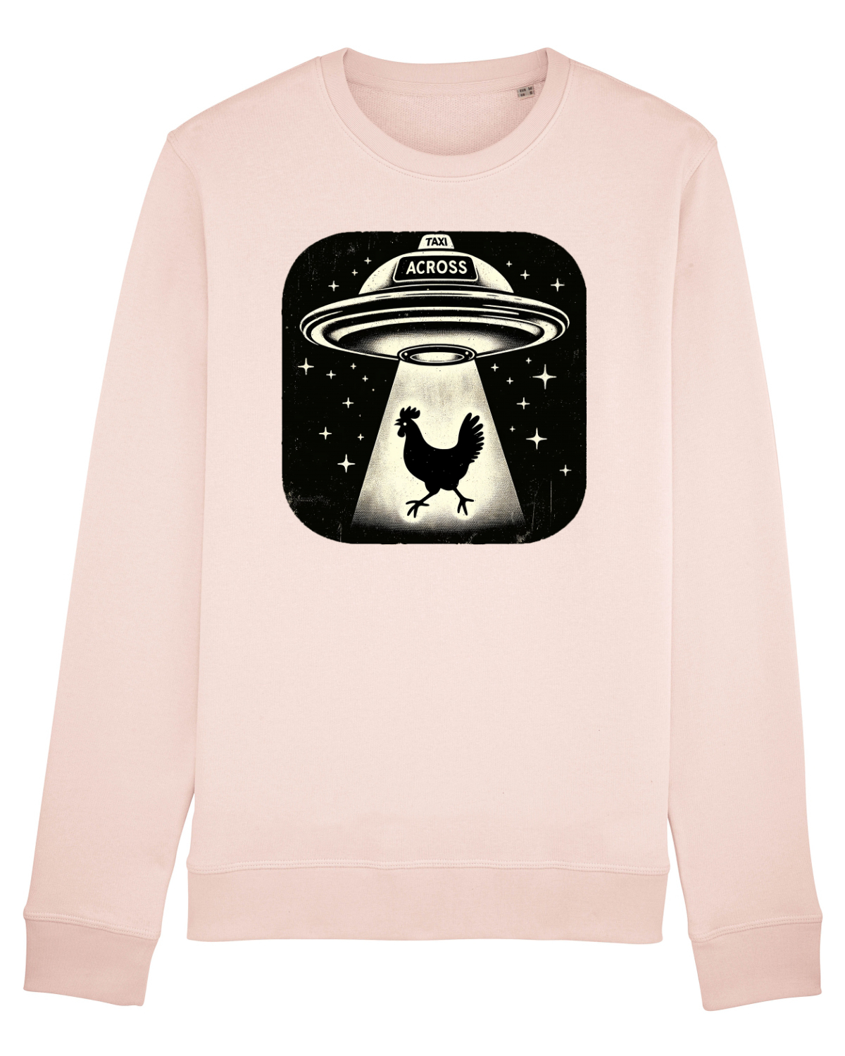 Bluză mânecă lungă Unisex Rise Candy Pink