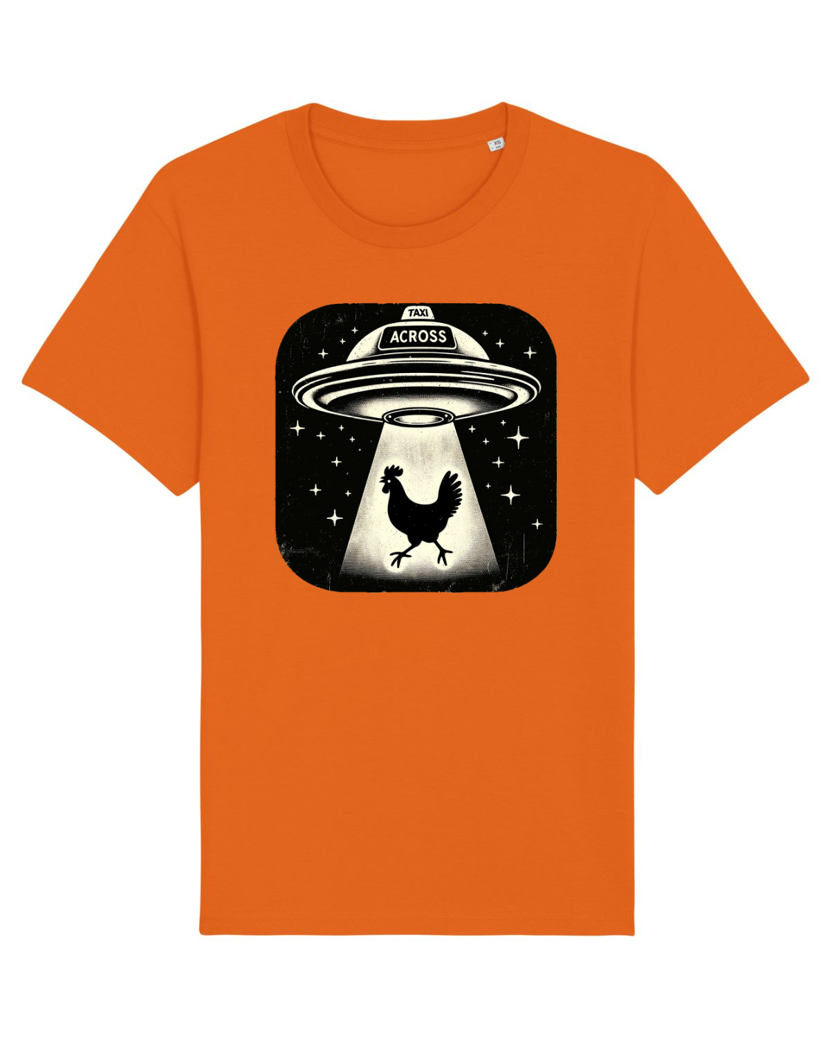 Tricou mânecă scurtă Unisex Rocker Bright Orange