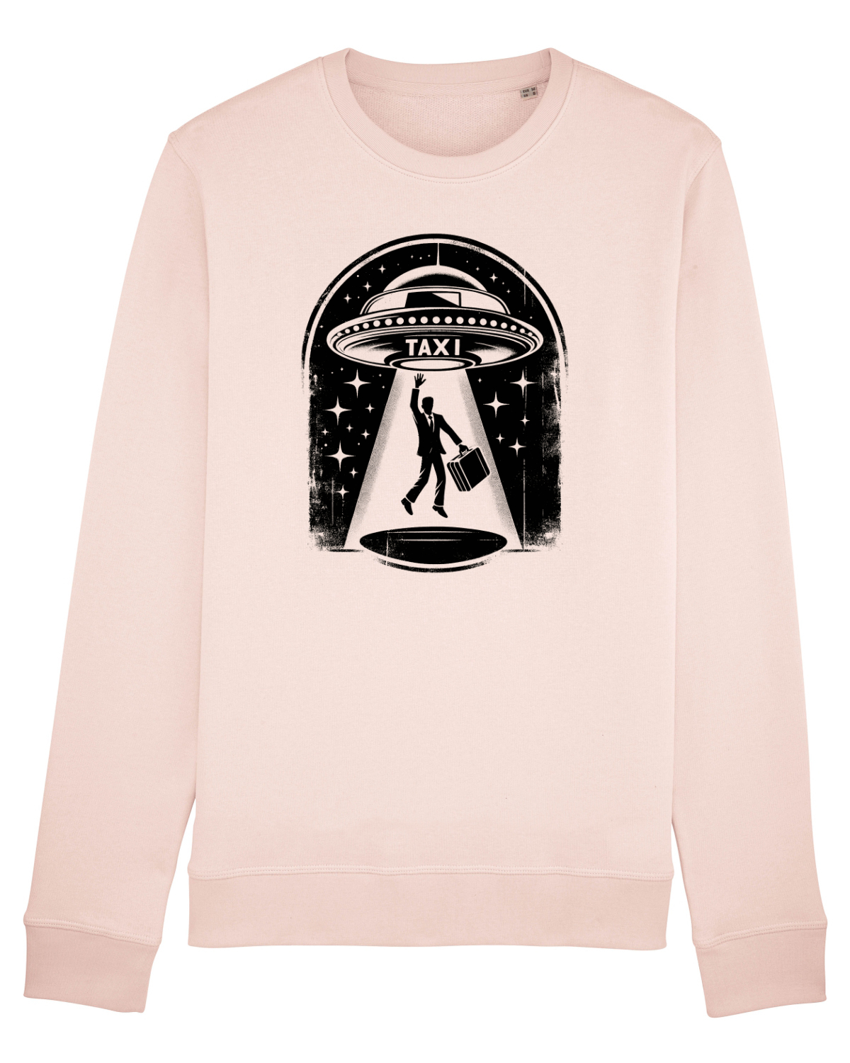 Bluză mânecă lungă Unisex Rise Candy Pink