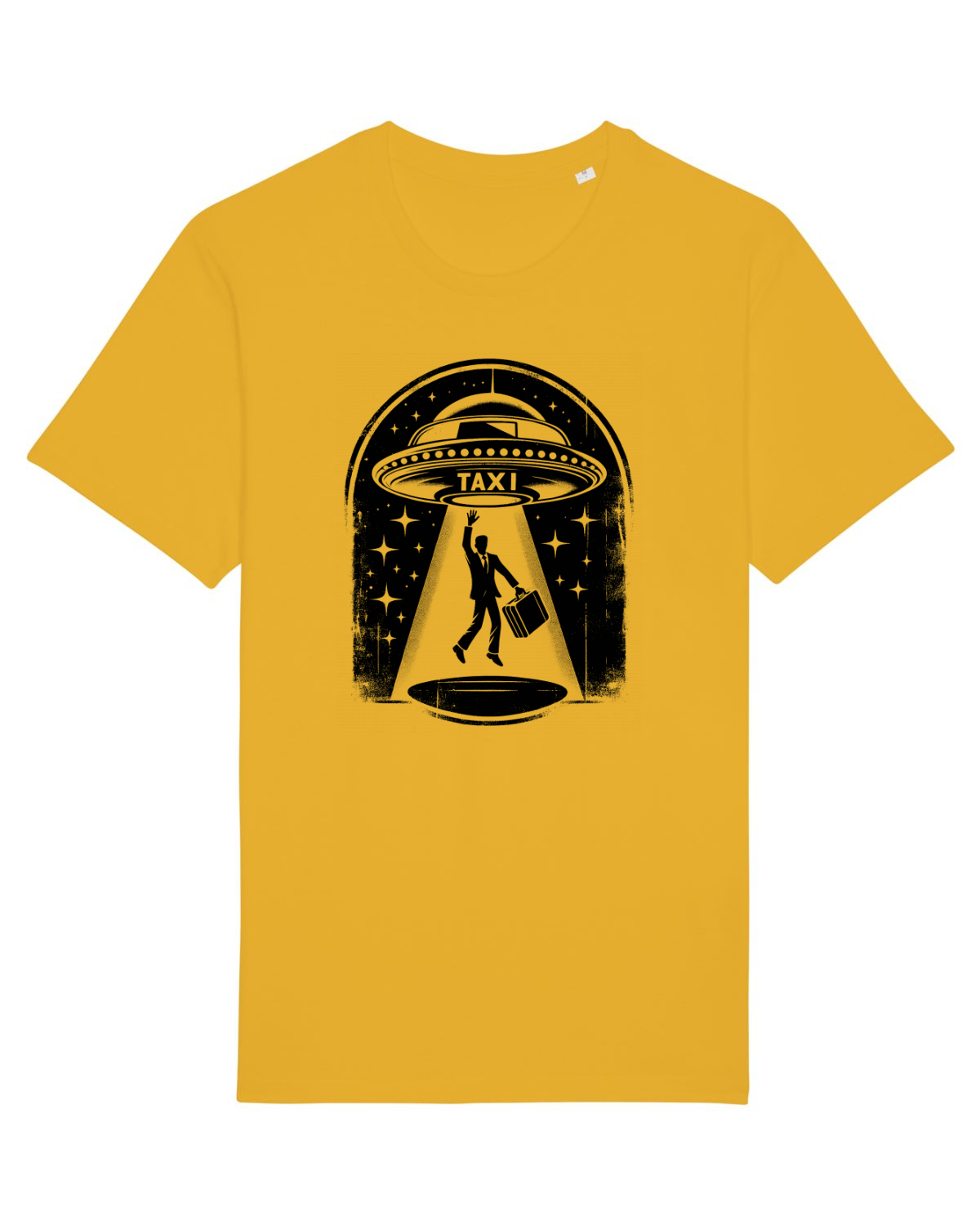 Tricou mânecă scurtă Unisex Rocker Spectra Yellow