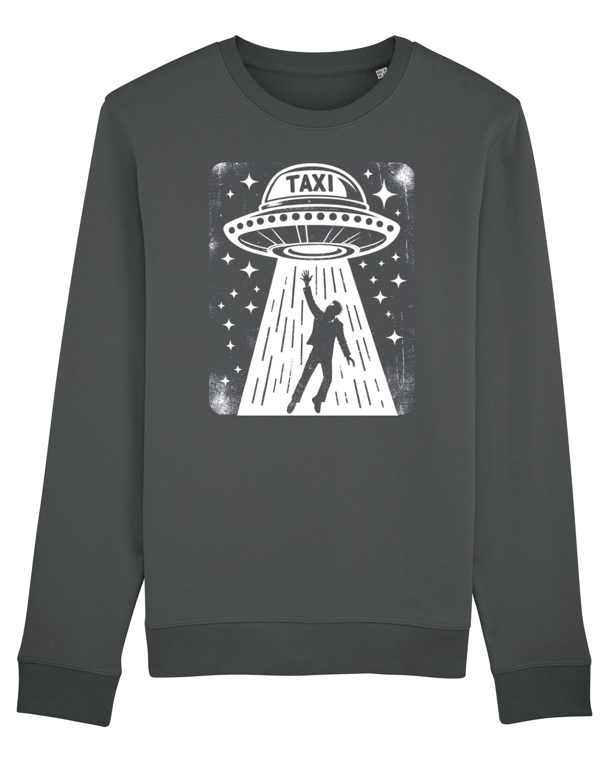 Bluză mânecă lungă Unisex Rise Anthracite