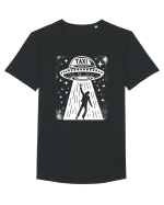 Taxi Tricou mânecă scurtă guler larg Bărbat Skater