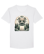 Choose the bear Tricou mânecă scurtă guler larg Bărbat Skater