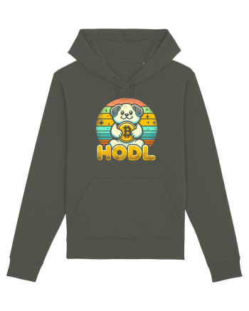 HODL crypto retro life Khaki