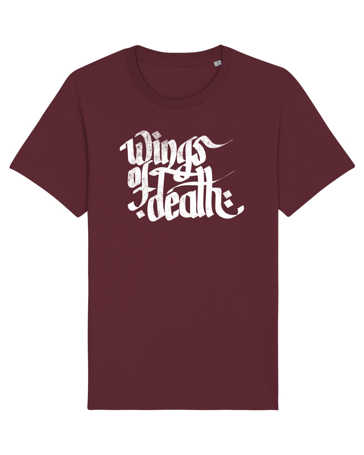 Tricou mânecă scurtă Unisex Rocker Burgundy