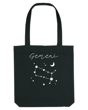 Zodiacal - Constelație Zodia Gemeni Black