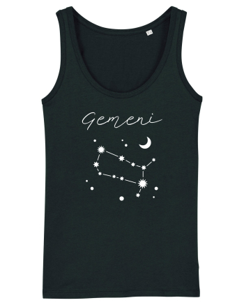 Zodiacal - Constelație Zodia Gemeni Black