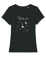 Zodiacal - Constelație Zodia Rac Tricou mânecă scurtă guler larg fitted Damă Expresser
