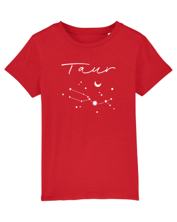 Zodiacal - Constelație Zodia Taur Red