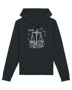 Zodiac Floral - Zodia Balanță - pt culori inchise Hanorac Unisex Drummer