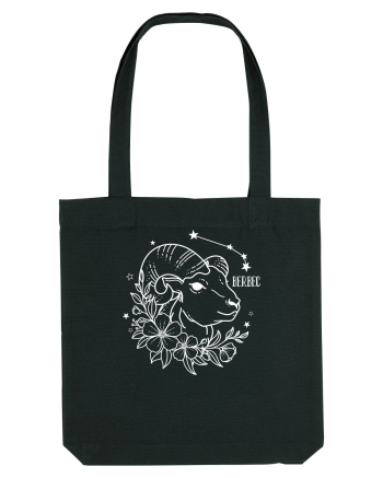 Zodiac Floral - Zodia Berbec - pt culori inchise Black