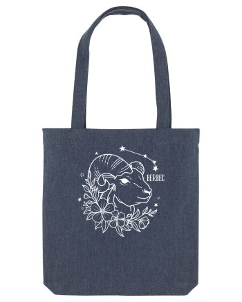 Zodiac Floral - Zodia Berbec - pt culori inchise Midnight Blue