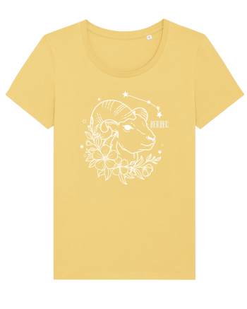Zodiac Floral - Zodia Berbec - pt culori inchise Jojoba