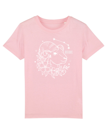 Zodiac Floral - Zodia Berbec - pt culori inchise Cotton Pink
