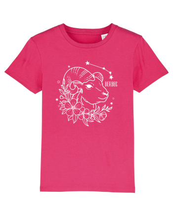 Zodiac Floral - Zodia Berbec - pt culori inchise Raspberry