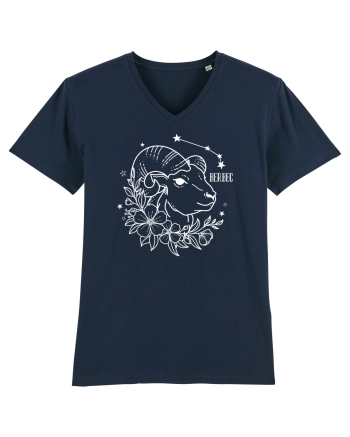 Zodiac Floral - Zodia Berbec - pt culori inchise French Navy