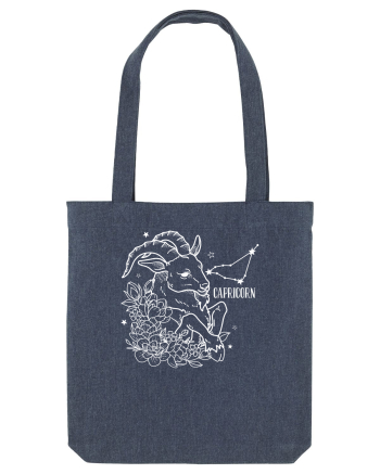Zodiac Floral - Zodia Capricorn - pt culori inchise Midnight Blue