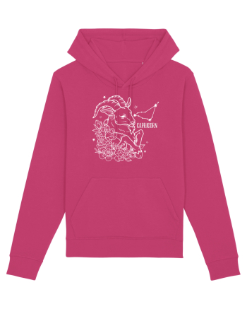 Zodiac Floral - Zodia Capricorn - pt culori inchise Raspberry