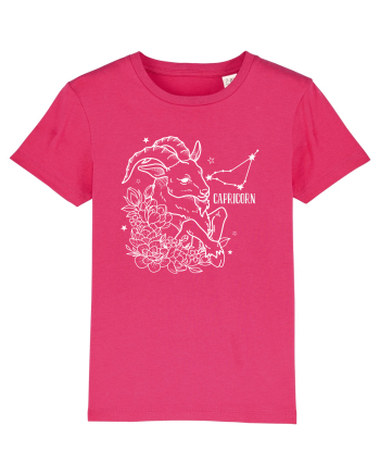 Zodiac Floral - Zodia Capricorn - pt culori inchise Raspberry