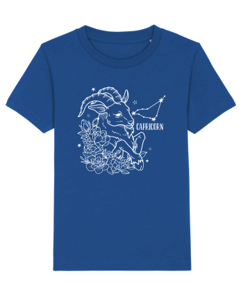 Zodiac Floral - Zodia Capricorn - pt culori inchise Majorelle Blue