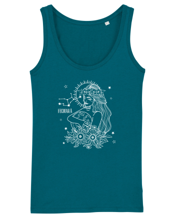Zodiac Floral - Zodia Fecioară - pt culori inchise Ocean Depth