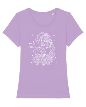 Zodiac Floral - Zodia Fecioară - pt culori inchise Lavender Dawn