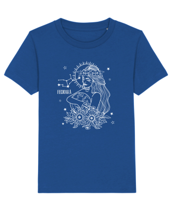 Zodiac Floral - Zodia Fecioară - pt culori inchise Majorelle Blue