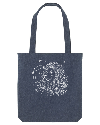 Zodiac Floral - Zodia Leu - pt culori inchise Midnight Blue