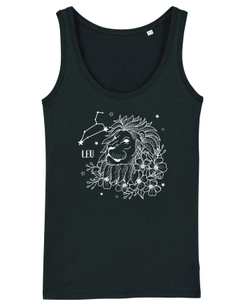 Zodiac Floral - Zodia Leu - pt culori inchise Black