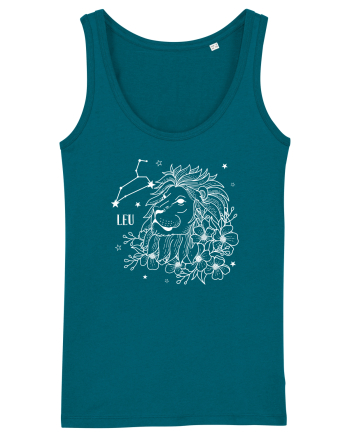 Zodiac Floral - Zodia Leu - pt culori inchise Ocean Depth