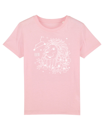 Zodiac Floral - Zodia Leu - pt culori inchise Cotton Pink