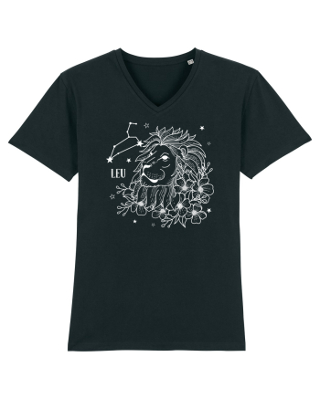Zodiac Floral - Zodia Leu - pt culori inchise Black