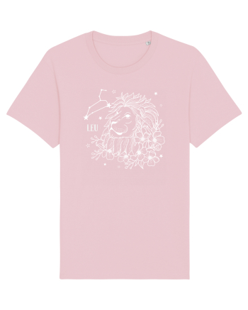 Zodiac Floral - Zodia Leu - pt culori inchise Cotton Pink