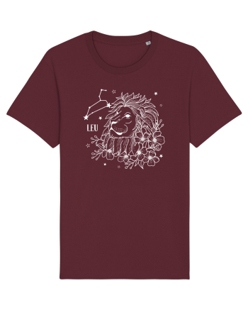 Zodiac Floral - Zodia Leu - pt culori inchise Burgundy
