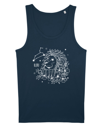 Zodiac Floral - Zodia Leu - pt culori inchise Navy