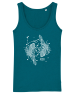 Zodiac Floral - Zodia Pești - pt culori inchise Maiou Damă Dreamer