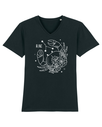 Zodiac Floral - Zodia Rac - pt culori inchise Black