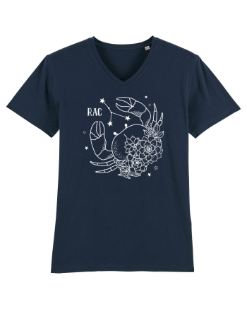 Zodiac Floral - Zodia Rac - pt culori inchise French Navy