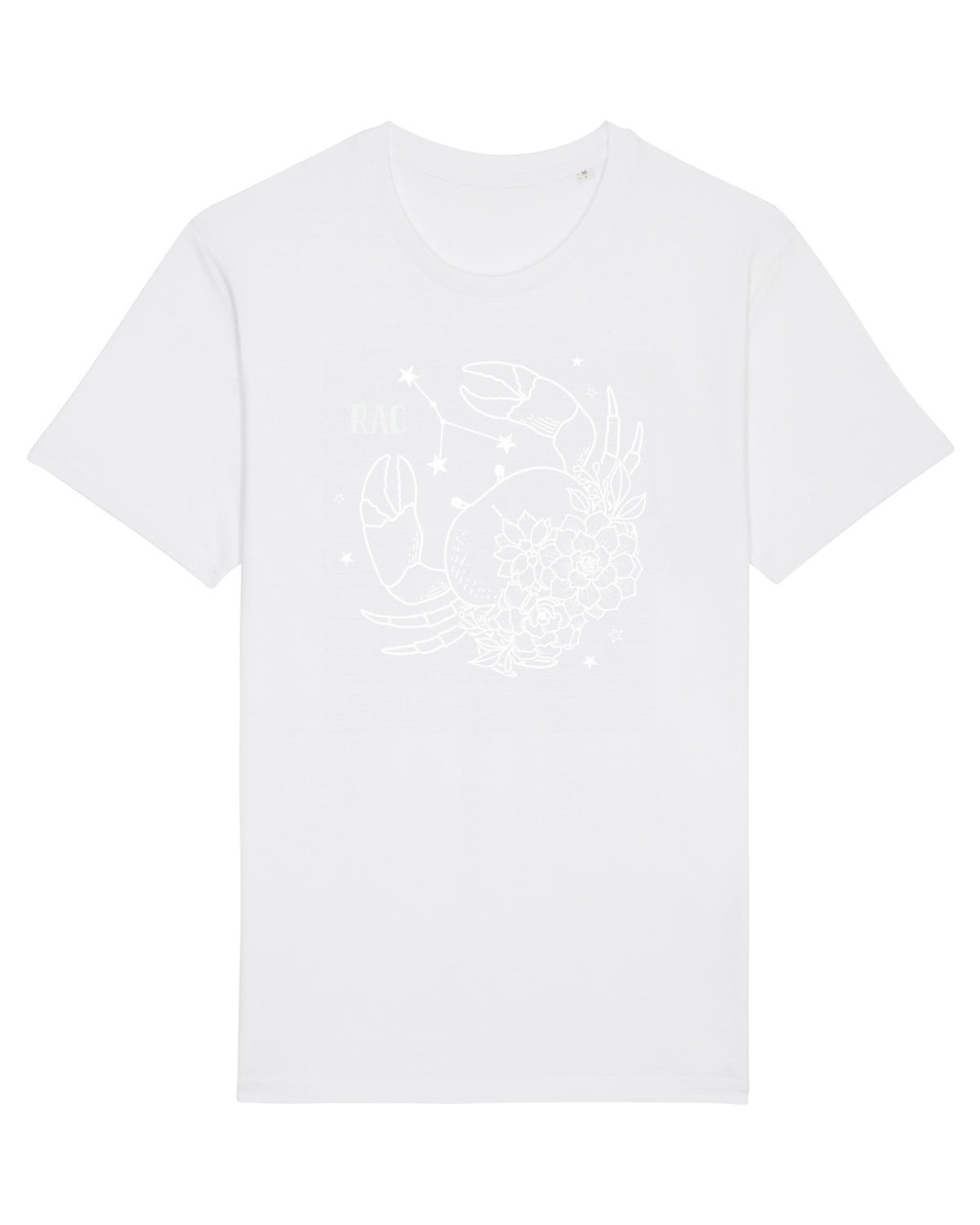Tricou mânecă scurtă Unisex Rocker White