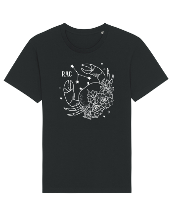 Zodiac Floral - Zodia Rac - pt culori inchise Black