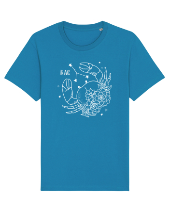 Zodiac Floral - Zodia Rac - pt culori inchise Azur