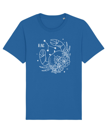 Zodiac Floral - Zodia Rac - pt culori inchise Royal Blue