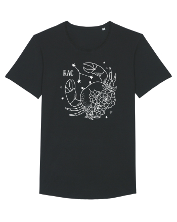 Zodiac Floral - Zodia Rac - pt culori inchise Black