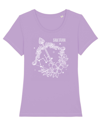 Zodiac Floral - Zodia Săgetător - pt culori inchise Lavender Dawn