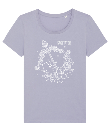 Zodiac Floral - Zodia Săgetător - pt culori inchise Lavender