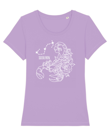 Zodiac Floral - Zodia Scorpion - pt culori inchise Lavender Dawn